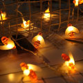 Miniatyrbillede 3 af 7: Solcelled Bi-guirlande, 20 LED 5M Solcelled Bi-guirlande 8 Tilstande
