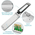 Miniatyrbilde 3 av 7: UV-lampe, bærbar UV-lampe, UVC-lampeeffekt opptil 99%, UV-mobilrenser USB