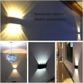 Miniatyrbilde 4 av 5: LED innendørs vegglamper - 8W moderne vanntette vegglampe vegglampe