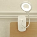 Miniatyrbillede 5 af 5: LED klemmelys læselampe klemme med berøringssensor, hvid