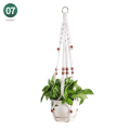 Miniatyrbillede 1 af 5: Håndlavet Blomsterpotte Flettet Netpose style 7 82cm
