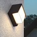 Pikkukuva 4 / 5: 12W moderni LED-ulkoseinävalaisin vedenpitävä IP65 / alumiini +