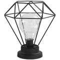 Miniatyrbillede 4 af 7: Metal Bordlampe, SUAVER Diamantformet Sengebordslampe