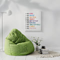 Miniatyrbilde 5 av 5: 1 stk 40X50cm Fargerik engelsk motto inspirerende plakat