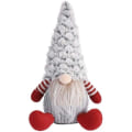 Miniatyrbillede 1 af 5: Plys gnome figurer af siddende julegnomer Julefamilie plyslegetøj