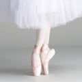 Miniatyrbillede 5 af 5: Ballet Pointe sko til kvinder med tåbeskyttelse, hudfarvet, 25