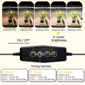 Miniatyrbilde 5 av 5: 60W LED plantelys fullspektrum sollys innendørs plantevekstlampe