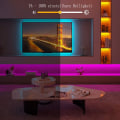 Miniatyrbilde 4 av 5: LED-stripe 20m Bluetooth RGB LED-stripe fargeskiftende LED-lyskjede