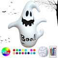 Miniatyrbillede 3 af 7: Halloween Dekoration Oppustelig Spøgelse, 1.2m Halloween Spøgelse Oppustelig Lys