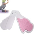 Miniatyrbild 1 av 8: Hembenklämma för hemmet, vacker benklämma, fitnessrör, yogarumpa-artefakt, rosa