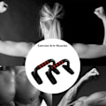 Miniatyrbild 6 av 8: Push-up-handtag, push-up-handtag, avtagbara, bärbara push-up-handtag med svart röd
