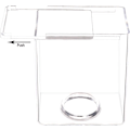 Miniatyrbillede 4 af 6: Akryl servietbeholder, transparent firkantet servietdispenser,