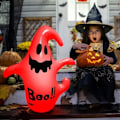 Miniatyrbillede 6 af 7: Halloween Dekoration Oppustelig Spøgelse, 1.2m Halloween Spøgelse Oppustelig Lys