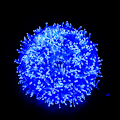 Miniatyrbild 1 av 10: 100M 600 LED-ljusslinga utomhus karneval bröllop inomhus trädgårdsbelysning blue light 100M-600 LED lights