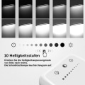 Miniatyrbilde 5 av 6: Skrivebordslampe LED dimbar bordlampe 5 farger og 10 oppladbar
