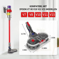 Miniatyrbillede 2 af 6: Elektrisk moppehoved til Dyson V15 V11 V10 V8 V7 med 6 vaskbare mopper