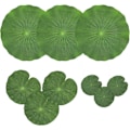 Miniatyrbillede 1 af 8: Lotus blad kunstig flydende skum lotus blad kunstig blad fisk