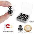Miniatyrbillede 2 af 5: Magnet, magnetisk plade, neodymmagnet, 24 magneter, stærk sømplade,