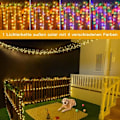 Miniatyrbillede 4 af 6: Solcelle-fe lys udendørs - 30 m 300 LED Ollny fe lys udendørs solvarm