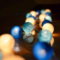 Miniatyrbild 1 av 6: Bomullsboll Fe-ljus - 3m 20 LED Boll Fe-ljus för inomhus nattlampa