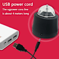 Pikkukuva 8 / 8: USB DJ-valot Auton valot Diskovalon tehosteet Lavavalot LED-kristalli