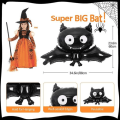 Miniatyrbilde 3 av 8: Halloween-ballonger, svart oransje lilla for Halloween-temafest