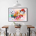 Pikkukuva 6 / 8: DIY Paw Dog Patrol 5D timanttimaalaussetti, täysi pora kristallitimantti
