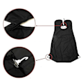 Miniatyrbild 4 av 5: Rakhyvelförkläde för män, skäggrakning, transparent sugkopp, rakhyvelförkläde, skäggtrimningsförkläde, skäggstylingförkläde Black (transparent suction cup)