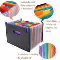 Miniatyrbild 2 av 7: A4-dokumentmapp 24 fack expanderbar mapp stor utrymme expanderbar mapp