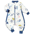 Miniatyrbillede 1 af 5: Michley Unisex Baby Sovepose Med Fødder, Sovedragt, Fire Sæsoner