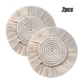 Miniatyrbild 1 av 8: PCS Boho-Style Handgjorda Makramé Underlägg i Bomull