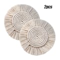 Pikkukuva 1 / 8: PCS Boho-tyyliset käsintehdyt makramee-alustat puuvillasta