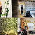 Miniatyrbillede 5 af 7: Kunstig simulation af vedbendblomster Simulation af vedbendblade hængende på