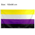 Miniatyrbillede 1 af 8: 90 * 150 cm flag - Klar farve og UV-bestandig - Dobbelt syet -
