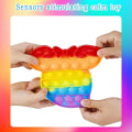 Miniatyrbild 3 av 5: Paket med Pop Bubble Push Fidget, Popits Poppit Popper Poppit