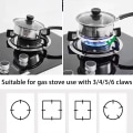 Miniatyrbilde 4 av 5: 2 stk gassredusere for gassredusere for komfyr gassholder gasskomfyr kjøkken gassholder for varm kaffe mokkakanne (6,1 tommer/15,5 cm)