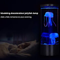 Miniatyrbilde 4 av 5: Manetlampe, fargeskiftende lampe, manetlys, manetakvarium, LED-fantasi