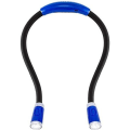 Miniatyrbilde 1 av 7: Oppladbar boklampe 4 LED nakkelampe, leselys for lesing i