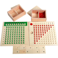 Miniatyrbillede 1 af 5: Matematik læringslegetøj Montessori matematikmateriale multiplikationstræplade
