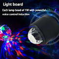 Pikkukuva 7 / 8: USB DJ-valot Auton valot Diskovalon tehosteet Lavavalot LED-kristalli