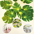 Pikkukuva 2 / 4: Justdolife LED-keijukaisvalot Monstera-keijukaisvalot 6,56 jalkaa Lehdet Valo