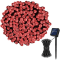 Miniatyrbilde 1 av 5: Solcelledrevne utelys, 22M 200 LED, 8 moduser rødt lys