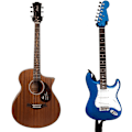Miniatyrbild 3 av 6: Gitarrväggfäste, 2-pack Moodve gitarrformad metall svart gitarrkrok stativ för