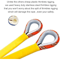 Miniatyrbillede 4 af 6: Udendørs reb diameter 8mm tyk nylon reb, 10m/20m