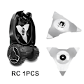 Miniatyrbild 1 av 3: 2-pack ersättningsblad i rostfritt stål för robotgräsklippare Robomow modeller RS ​​TS MS RC TC MC