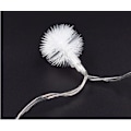 Miniatyrbillede 8 af 8: Batteridrevne sneboldformede LED-fe-lys, 30 hvide