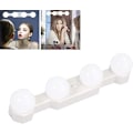 Miniatyrbillede 3 af 8: Stykke makeup lys, spejl lys, makeup lys, lysstyrke justerbar, USB/batt