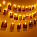 Miniatyrbilde 1 av 8: Mitringsfe lys med klips for bilder, 8 moduser fotoklips fe lys