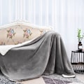 Miniatyrbilde 3 av 4: Sofa teppe, koselig teppe, ekstra varmt, tykt Sherpa teppe, lite, mykt og fluffy