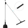 Miniatyrbild 3 av 4: Universell fitnesskabel, viktlyftsystem med kabelhjul,